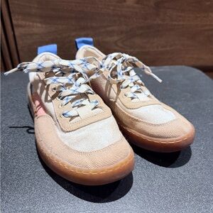 Everlane The‎ Tread-Bare Sneaker Lapis Blue M6/W8 unisex lightly worn low carbon